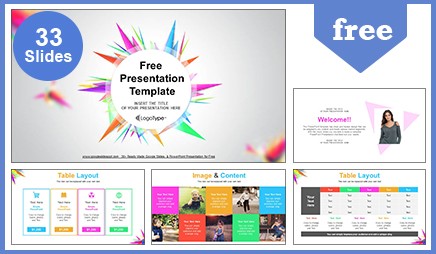 Abstract Triangle Google Slides & PowerPoint Presentation  