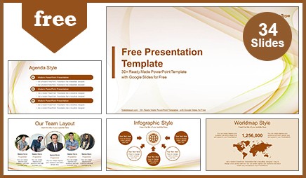 Color Wave Multi Purpose Google Slides-PowerPoint Presentation  