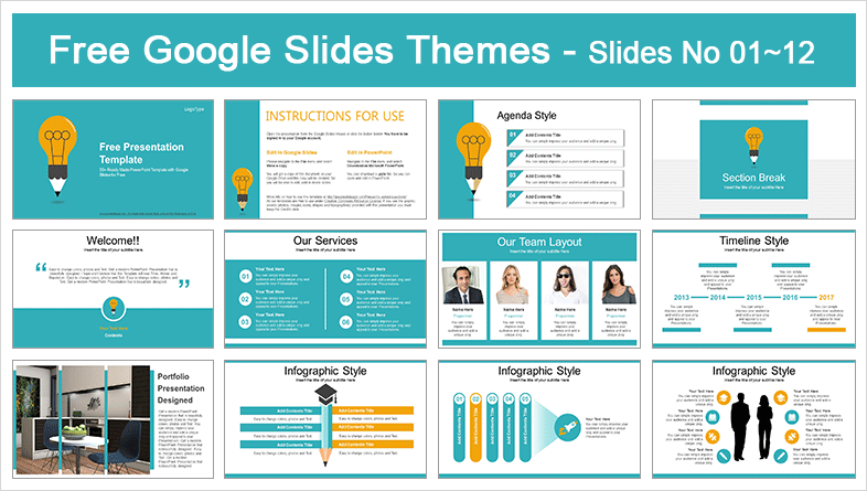 Education Idea Bulb Google Slides-PowerPoint Presentation  Education Idea Bulb Google Slides-PowerPoint Presentation  