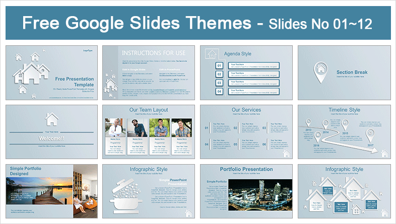 Real Estate House Icons Google Slides-PowerPoint Presentation  Real Estate House Icons Google Slides-PowerPoint Presentation  