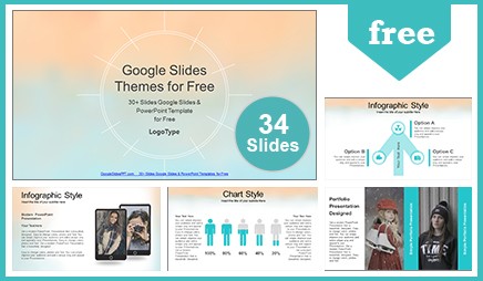 Watercolor Painted Google Slides & PowerPoint Template  