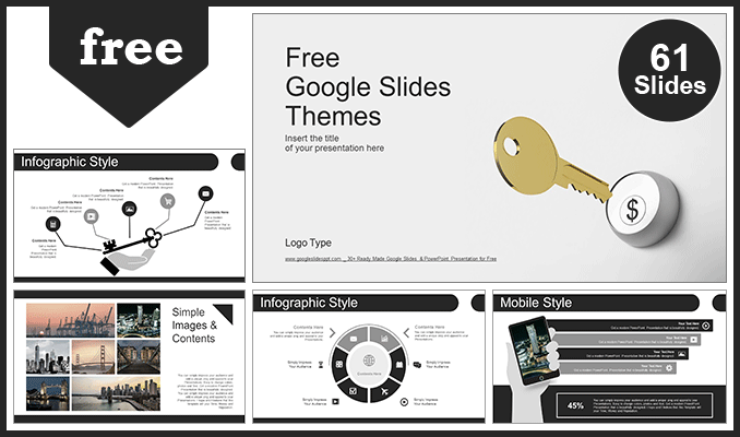 Dollar Key Concept Google Slides Themes  