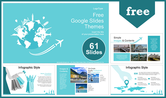 World Travel Concept Google Slides Themes  
